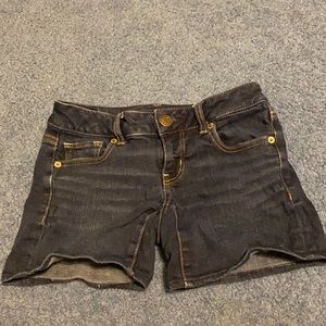 American eagle midi shorts
